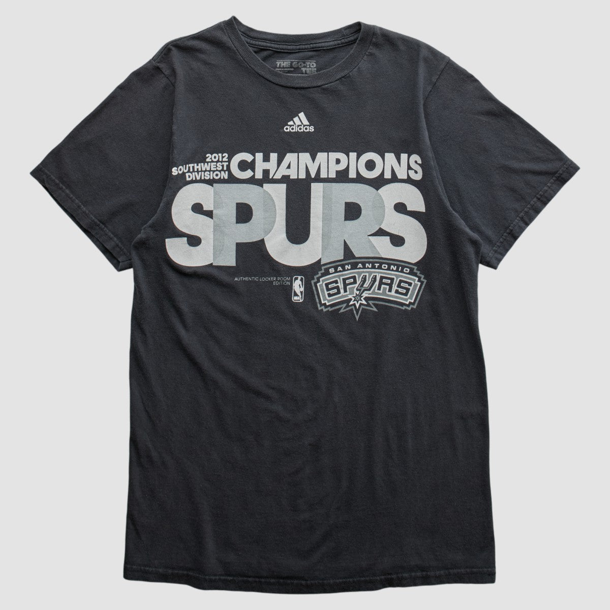 San Antonio Spurs 2012 T-shirt - Black Vintage for sale