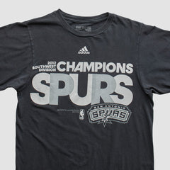 San Antonio Spurs 2012 T-shirt - Black Vintage for sale