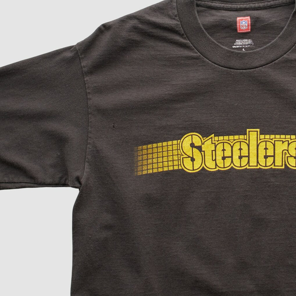 Pittsburgh Steelers NFL 2000s Long Sleeve T-shirt - Black Vintage sale