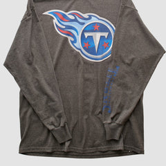 Tennessee Titans NFL 2000s Long Sleeve T-shirt - Dark Heather Gray Vintage discount