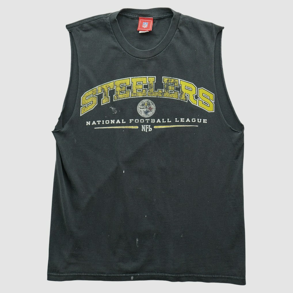 Pittsburgh Steelers NFL 2000s Tank - Black Vintage online