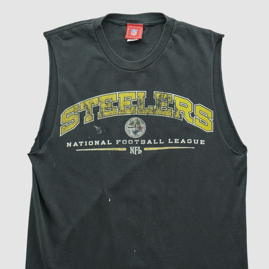 Pittsburgh Steelers NFL 2000s Tank - Black Vintage online