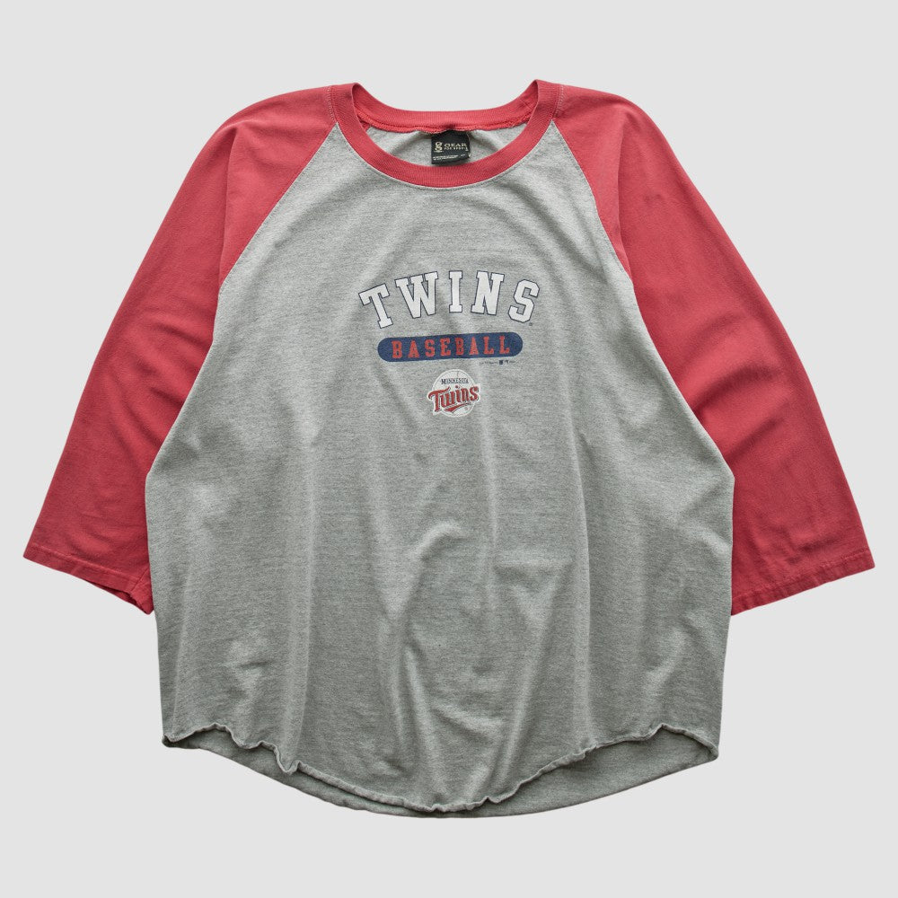 Minnesota Twins Gear For Sports 2000s T-shirt Heather Gray Vintage
