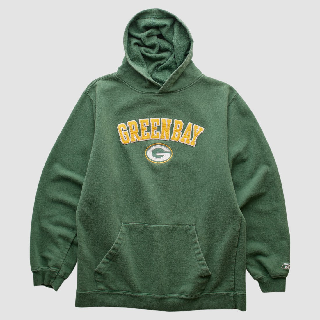 Green Bay Packers Team Edition Apparel 2000s Hooded Pullover Sweatshirt - Green Vintage online
