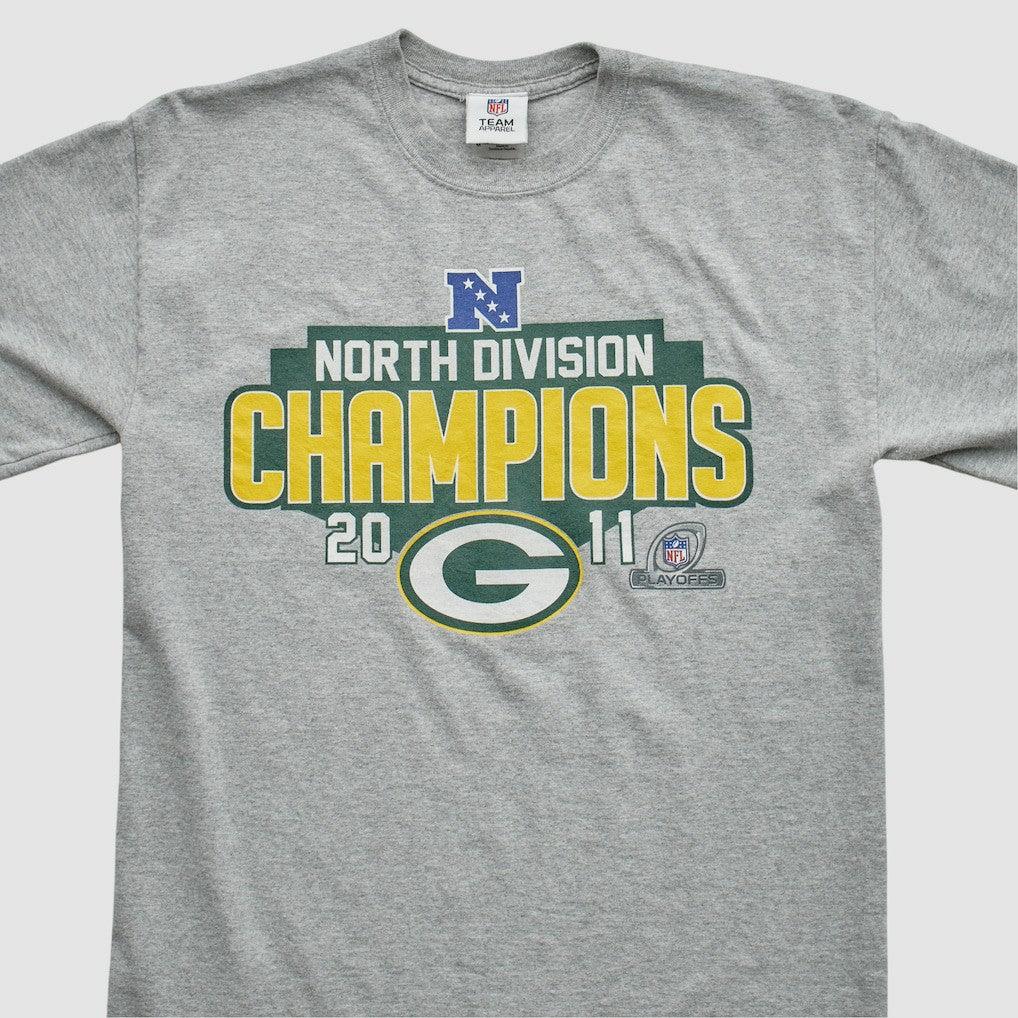 Green Bay Packers Team Edition Apparel 2011 T-shirt - Heather Gray Vintage cheap