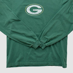 Green Bay Packers Reebok 2000s Long Sleeve T-shirt - Green Vintage outlet