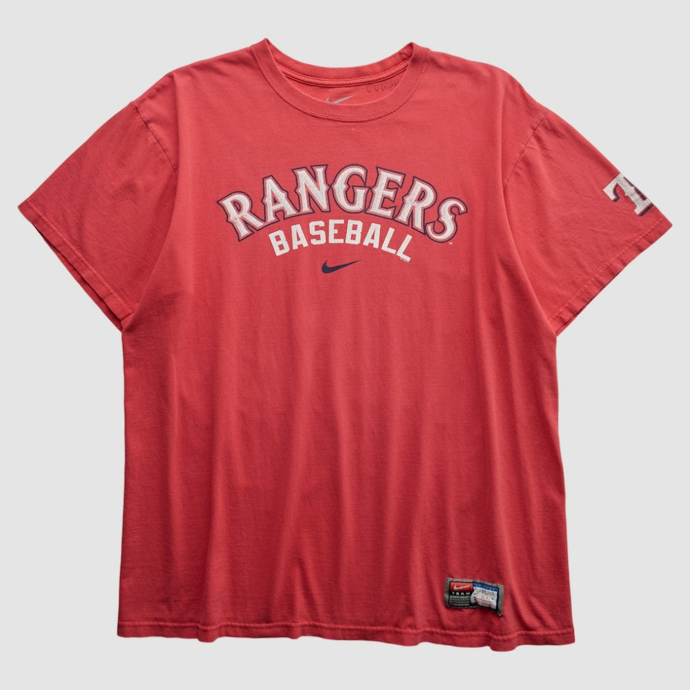 Texas Rangers 2000s T-shirt Red Vintage