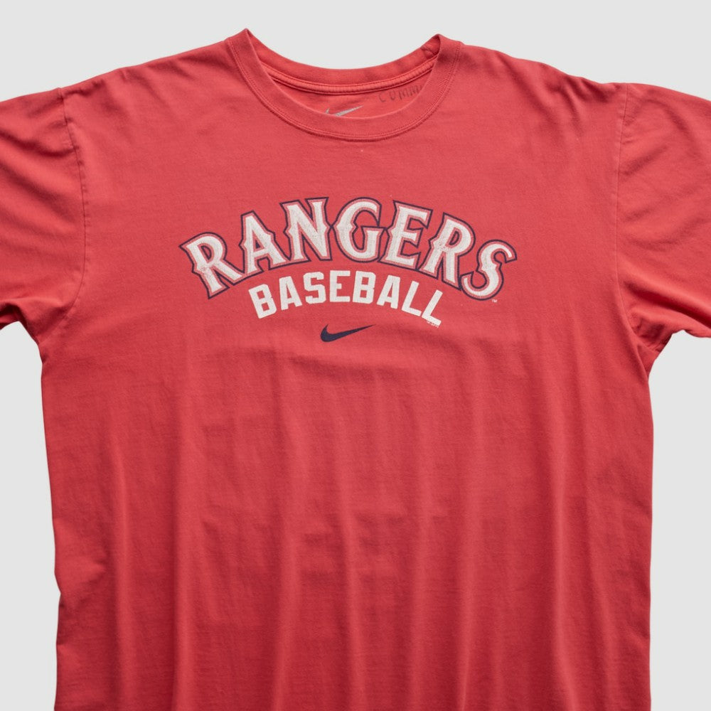 Texas Rangers 2000s T-shirt Red Vintage