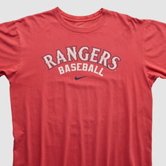 Texas Rangers 2000s T-shirt Red Vintage