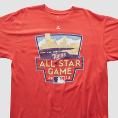 Minnesota Twins Majestic 2014 T-shirt Red Vintage