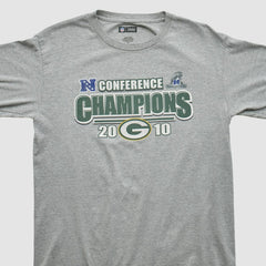 Green Bay Packers NFL 2010 Long Sleeve T-shirt - Heather Gray Vintage online
