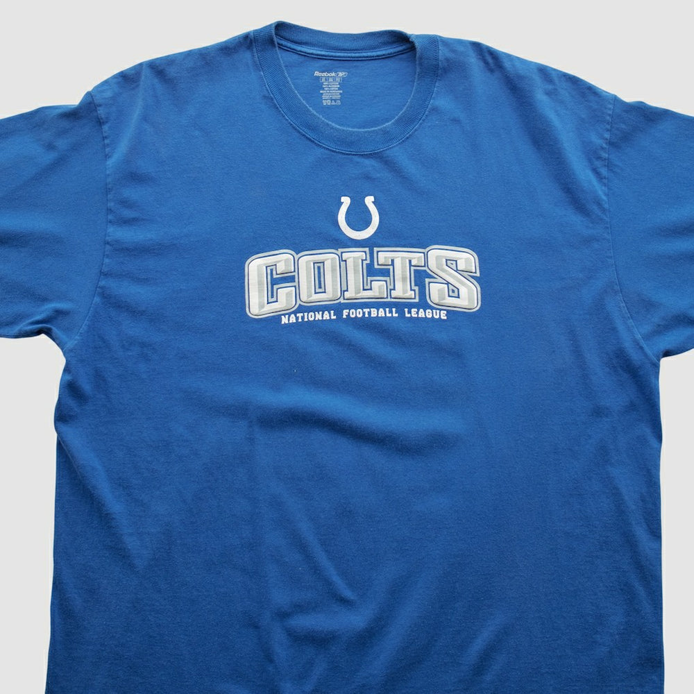 Indianapolis Colts Reebok 2000s T-shirt - Blue Vintage online