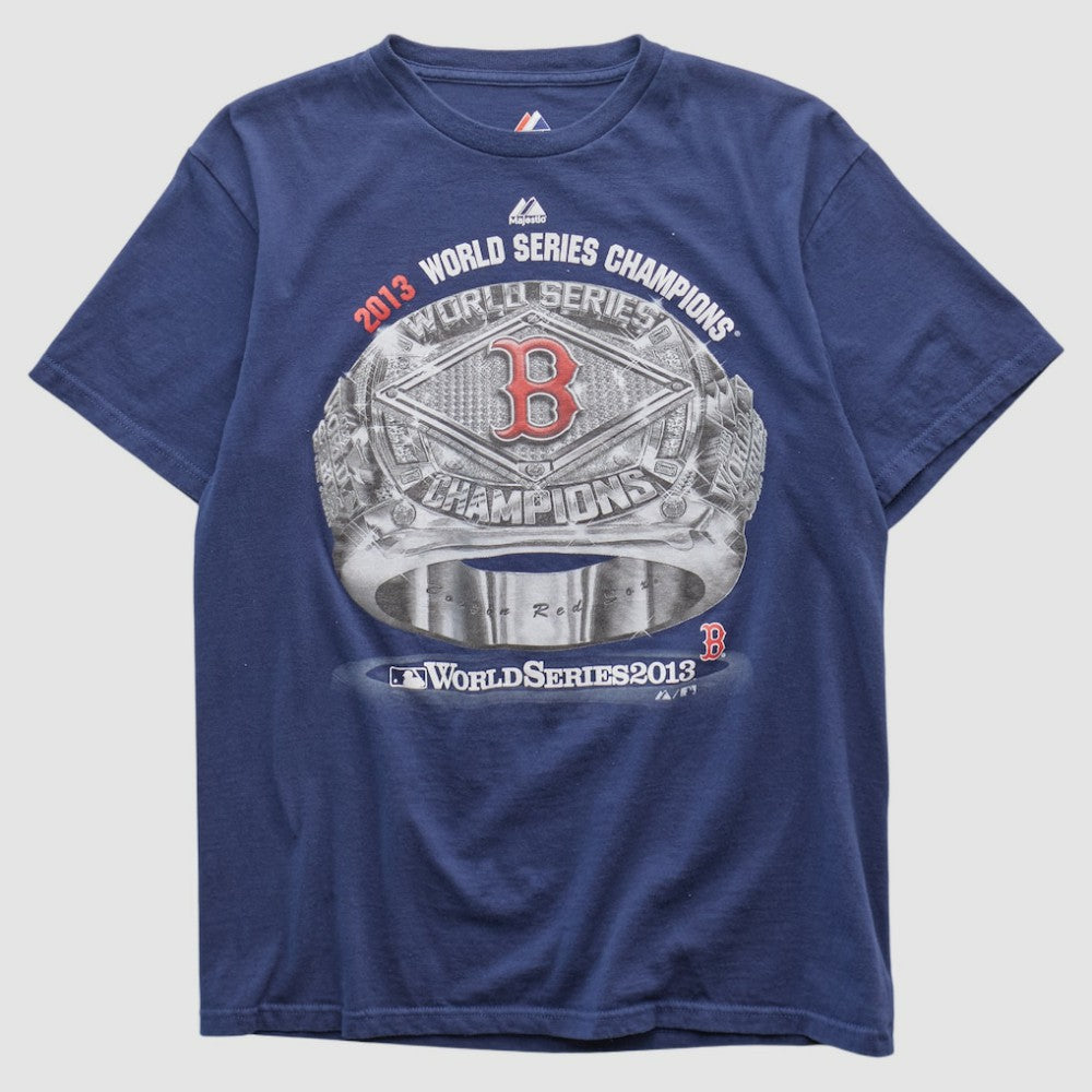 Boston Red Sox Majestic 2013 T-shirt Navy Vintage