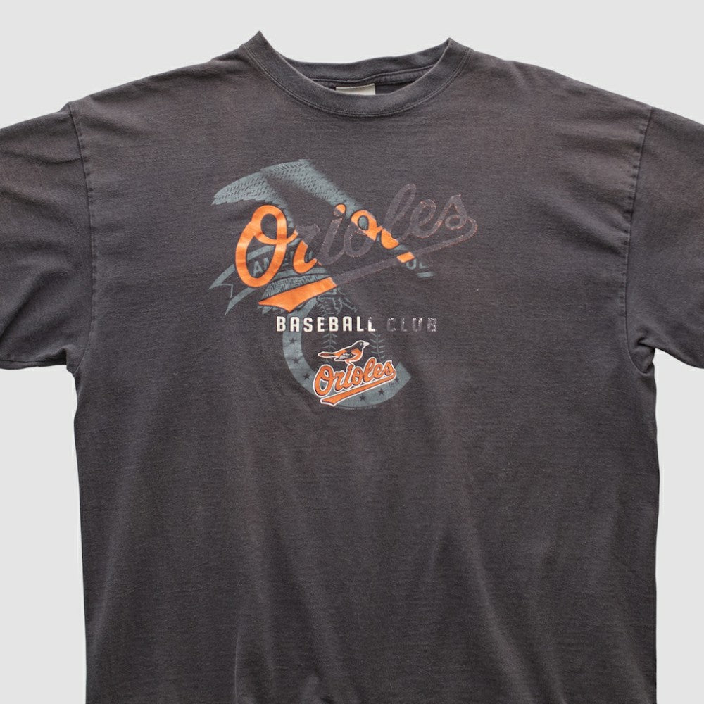 Baltimore Orioles Genuine Merchandise 2000s T-shirt Charcoal Vintage