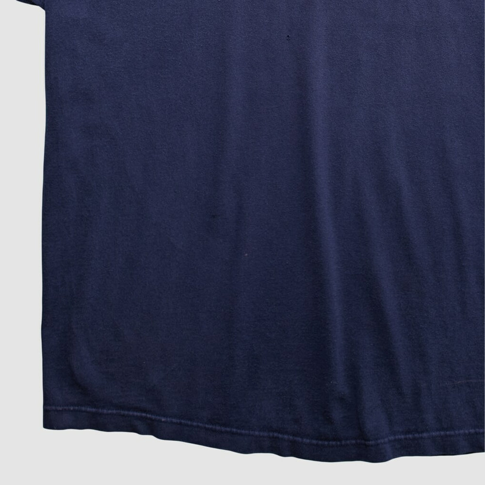 New England Patriots Reebok 2000s T-shirt - Navy Vintage for sale