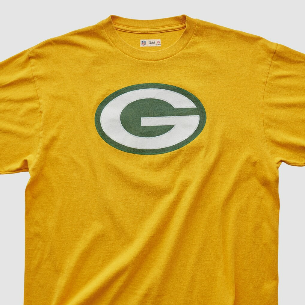 Green Bay Packers NFL 2000s T-shirt - Yellow Vintage online