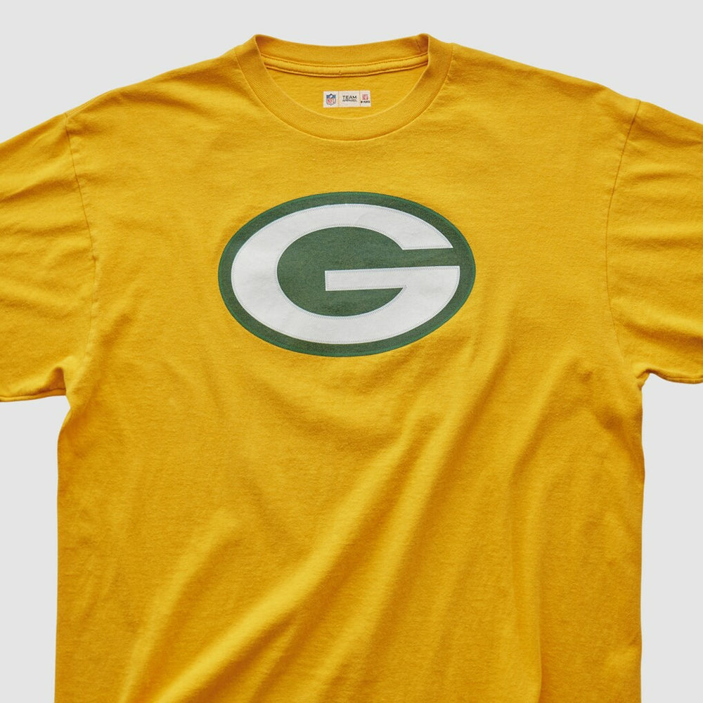 Green Bay Packers NFL 2000s T-shirt - Yellow Vintage online