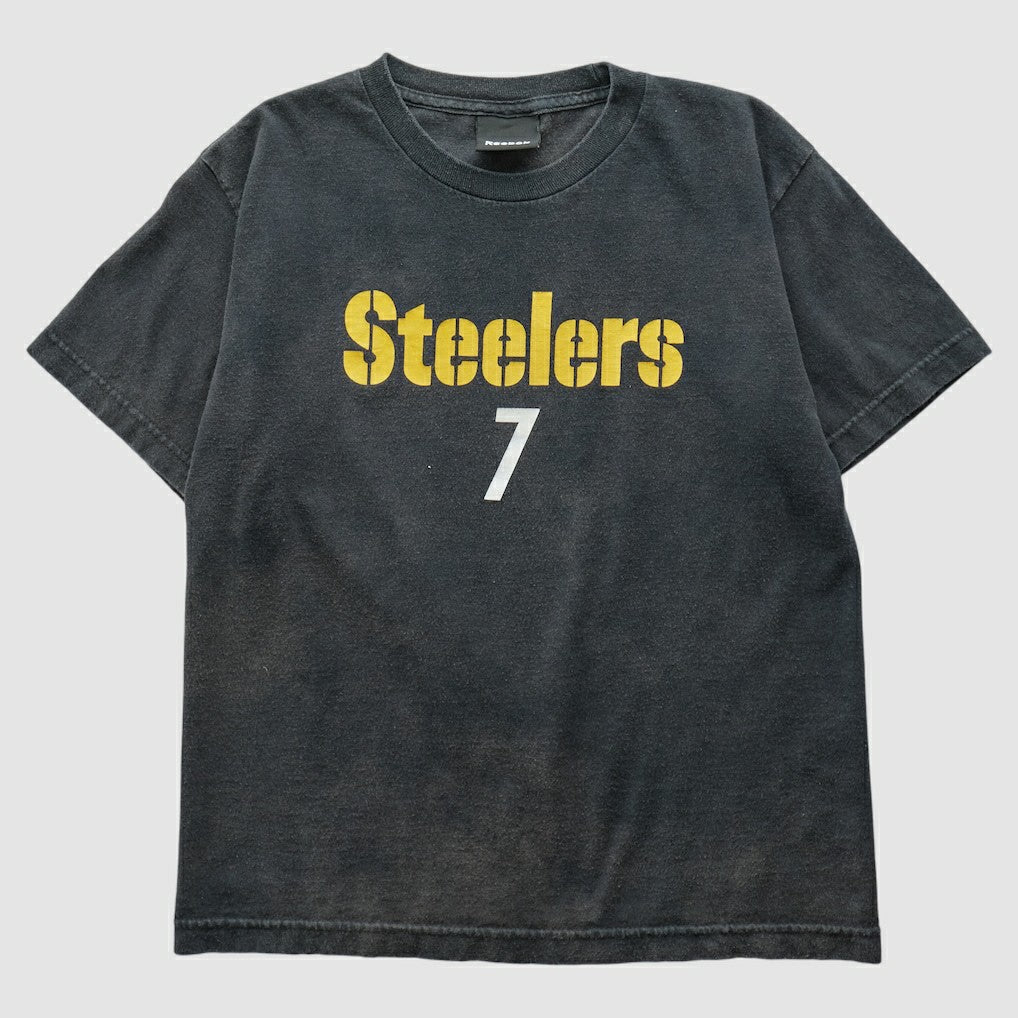 Pittsburgh Steelers Reebok 2000s T-shirt - Black Vintage on sale