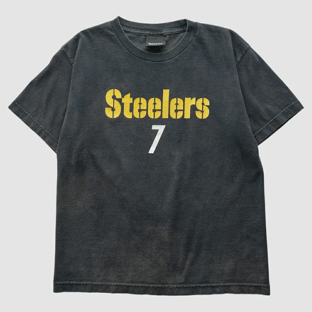 Pittsburgh Steelers Reebok 2000s T-shirt - Black Vintage on sale