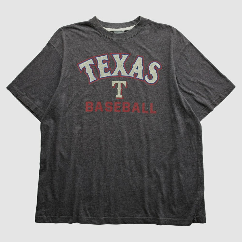 Texas Rangers MLB 2000s T-shirt Dark Heather Gray Vintage