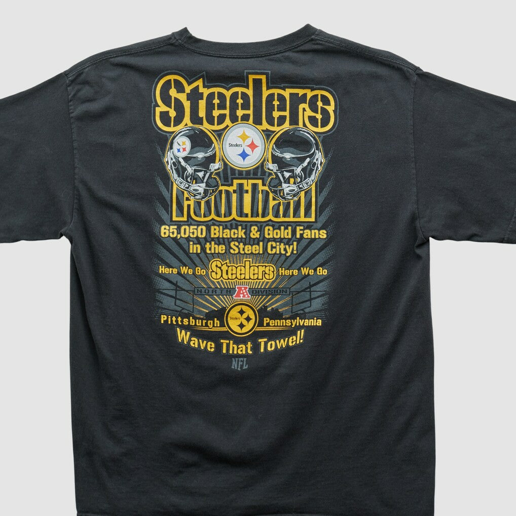 Pittsburgh Steelers Team Edition Apparel 2010s T-shirt - Black Vintage online