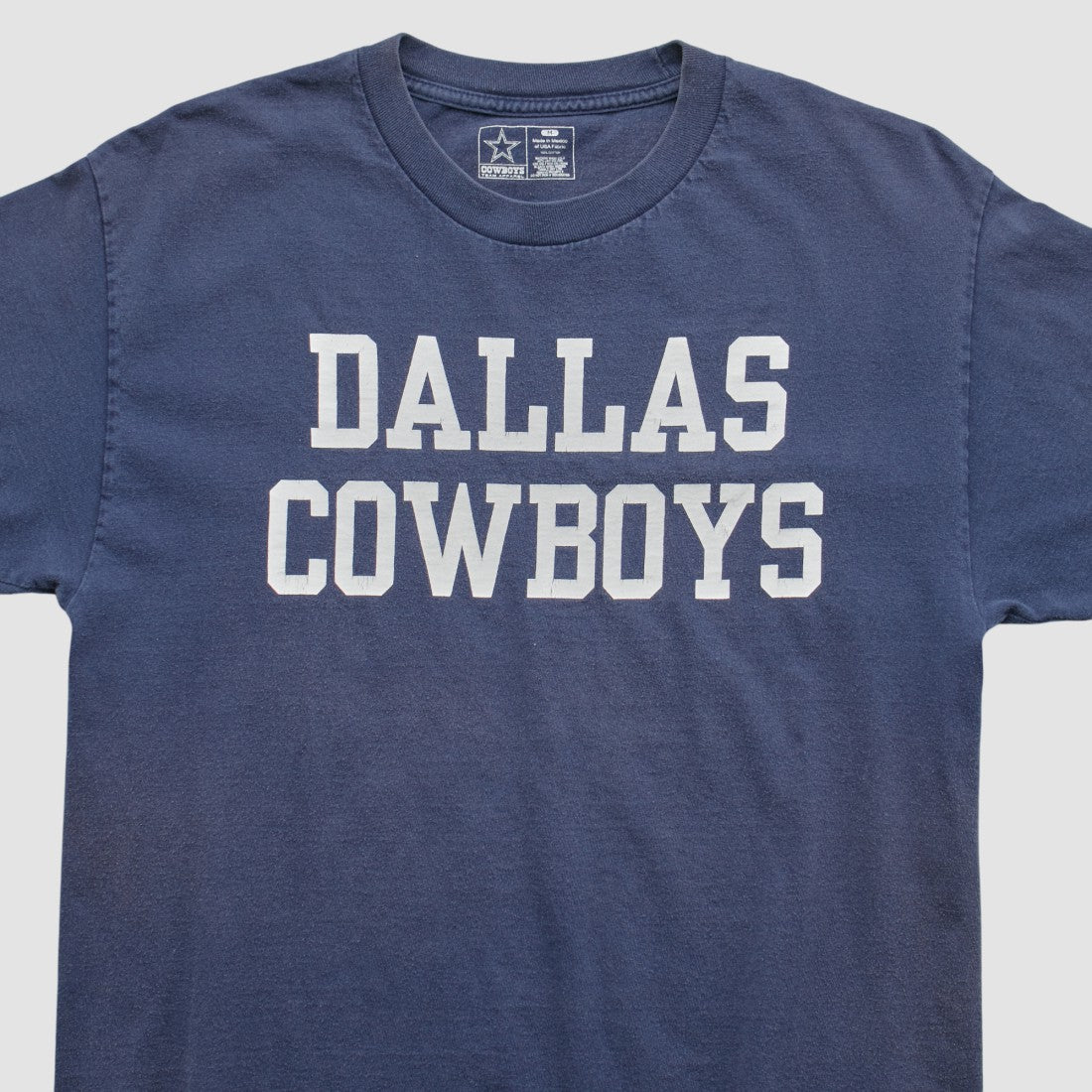 Dallas Cowboys Team Edition Apparel 2000s T-shirt - Navy Vintage for sale