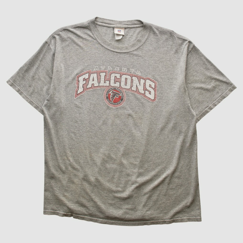 Atlanta Falcons NFL 2000s T-shirt - Heather Gray Vintage cheap