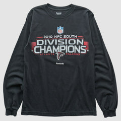 Atlanta Falcons Reebok 2010 Long Sleeve T-shirt - Black Vintage discount