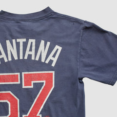 Minnesota Twins Majestic 2000s T-shirt Navy Vintage