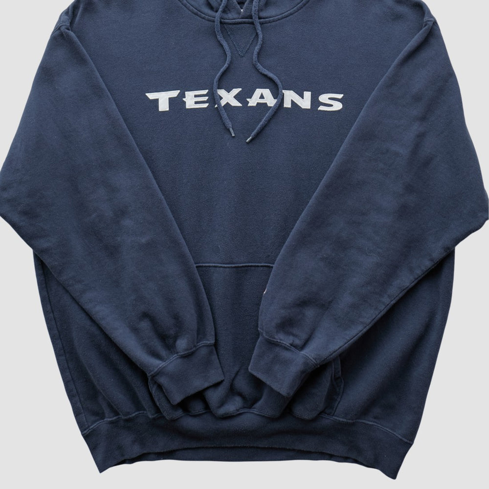 Houston Texans NFL 2010s Hooded Pullover Sweatshirt - Navy Vintage on sale