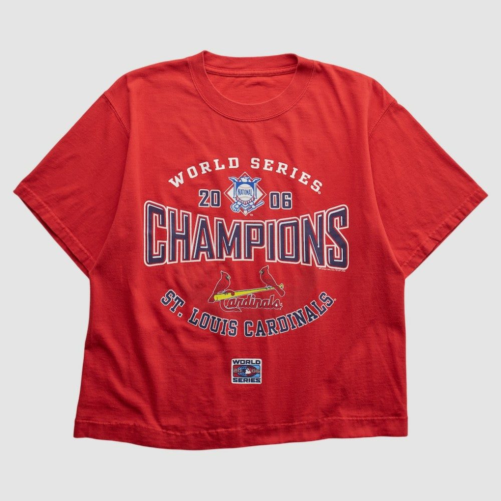 St. Louis Cardinals 2006 T-shirt Red Vintage