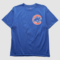 Chicago Cubs Majestic 2015 T-shirt Blue Vintage