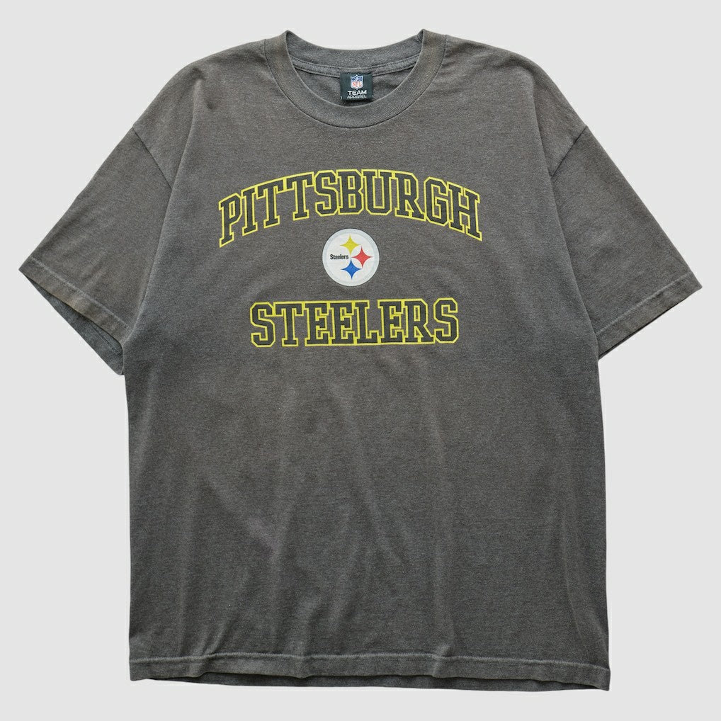 Pittsburgh Steelers NFL 2010s T-shirt - Dark Heather Gray Vintage outlet