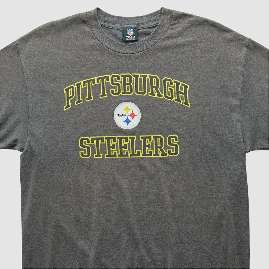 Pittsburgh Steelers NFL 2010s T-shirt - Dark Heather Gray Vintage outlet