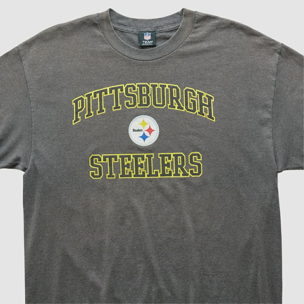 Pittsburgh Steelers NFL 2010s T-shirt - Dark Heather Gray Vintage outlet