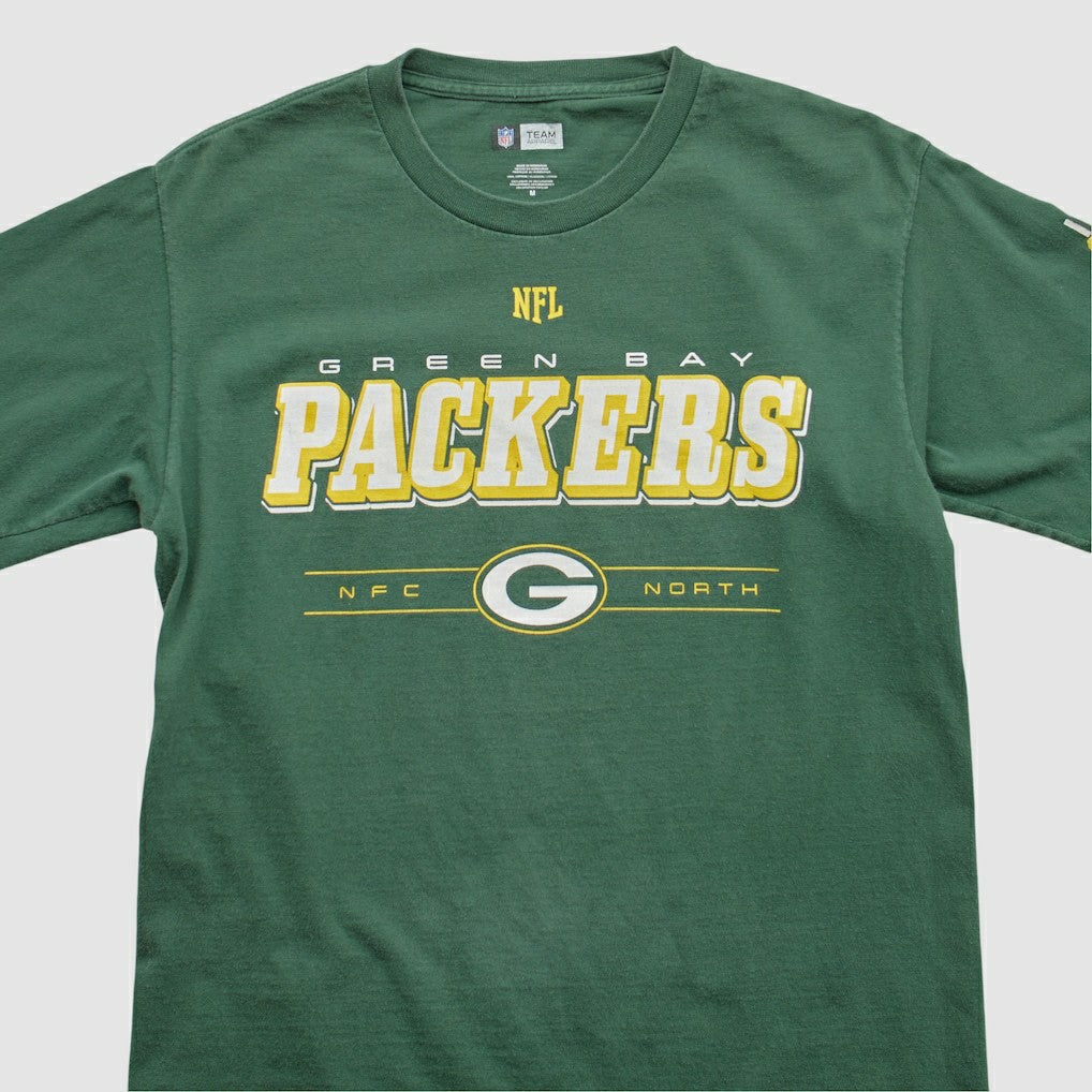 Green Bay Packers Team Edition Apparel 2000s Long Sleeve T-shirt - Green Vintage online