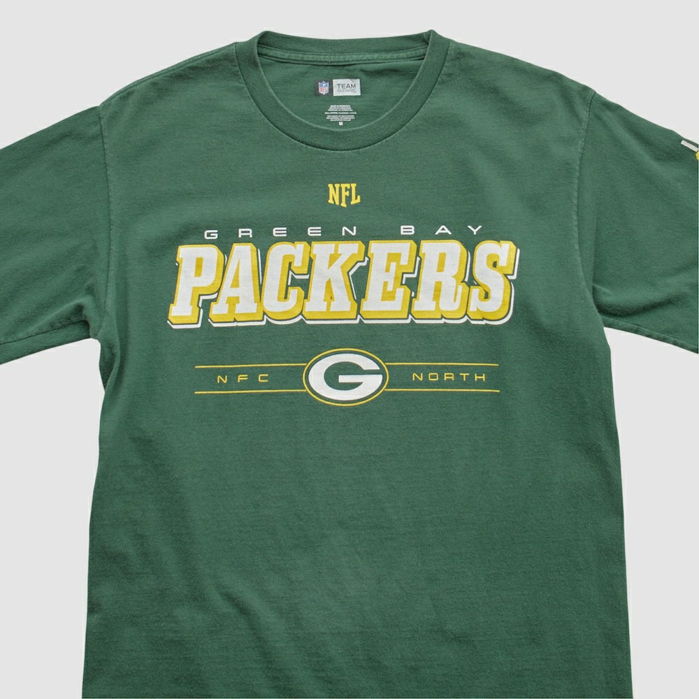 Green Bay Packers Team Edition Apparel 2000s Long Sleeve T-shirt - Green Vintage online