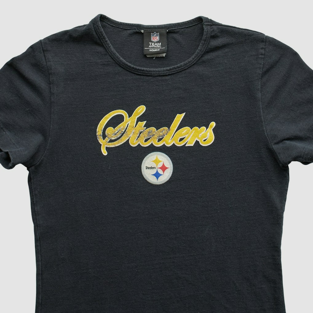 Pittsburgh Steelers Team Edition Apparel 2010s T-shirt - Black Vintage cheap