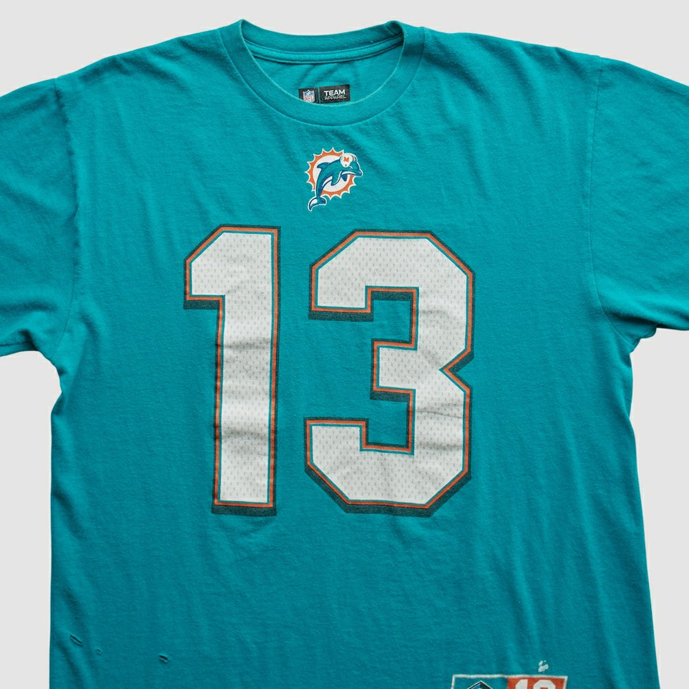 Miami Dolphins Team Edition Apparel 2000s T-shirt - Teal Vintage on sale