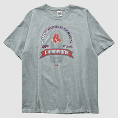 Boston Red Sox Anvil 2007 T-shirt Heather Gray Vintage