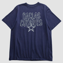 Dallas Cowboys Cowboys 2000s T-shirt - Navy Vintage sale