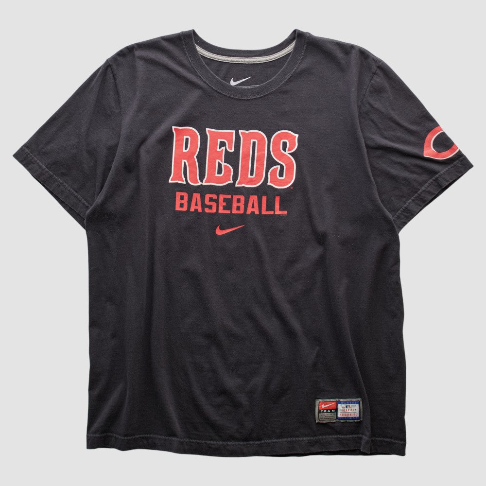 Cincinnati Reds 2010s T-shirt Black Vintage