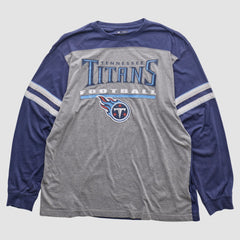 Tennessee Titans 2010s Long Sleeve T-shirt - Navy Vintage outlet