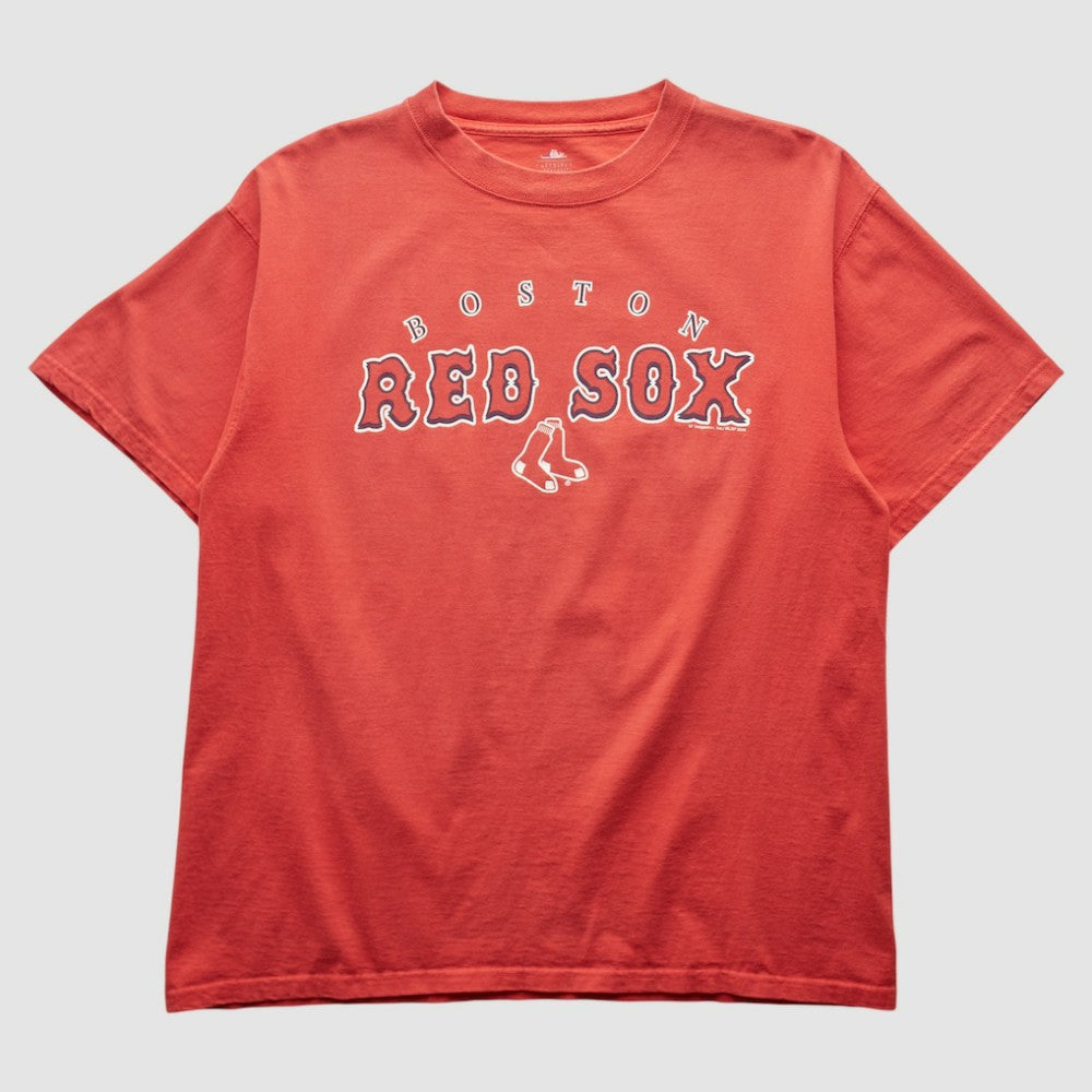 Boston Red Sox Genuine Merchandise 2000s T-shirt Red Vintage