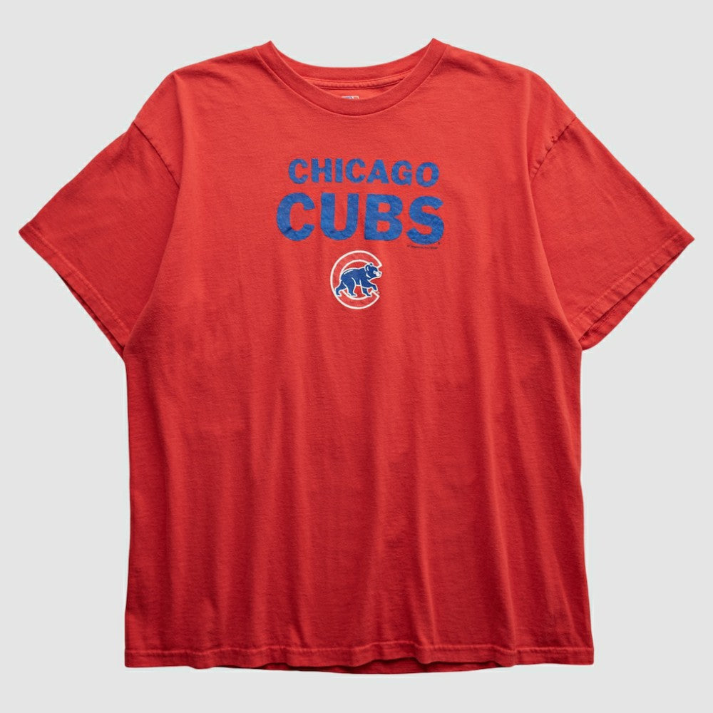 Chicago Cubs MLB 2000s T-shirt Red Vintage