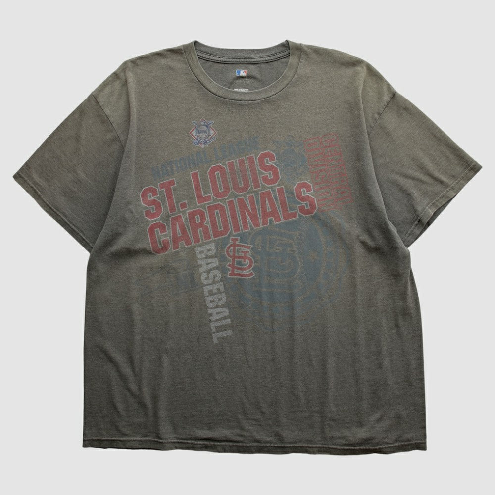 St. Louis Cardinals Genuine Merchandise 2010s T-shirt Gray Vintage