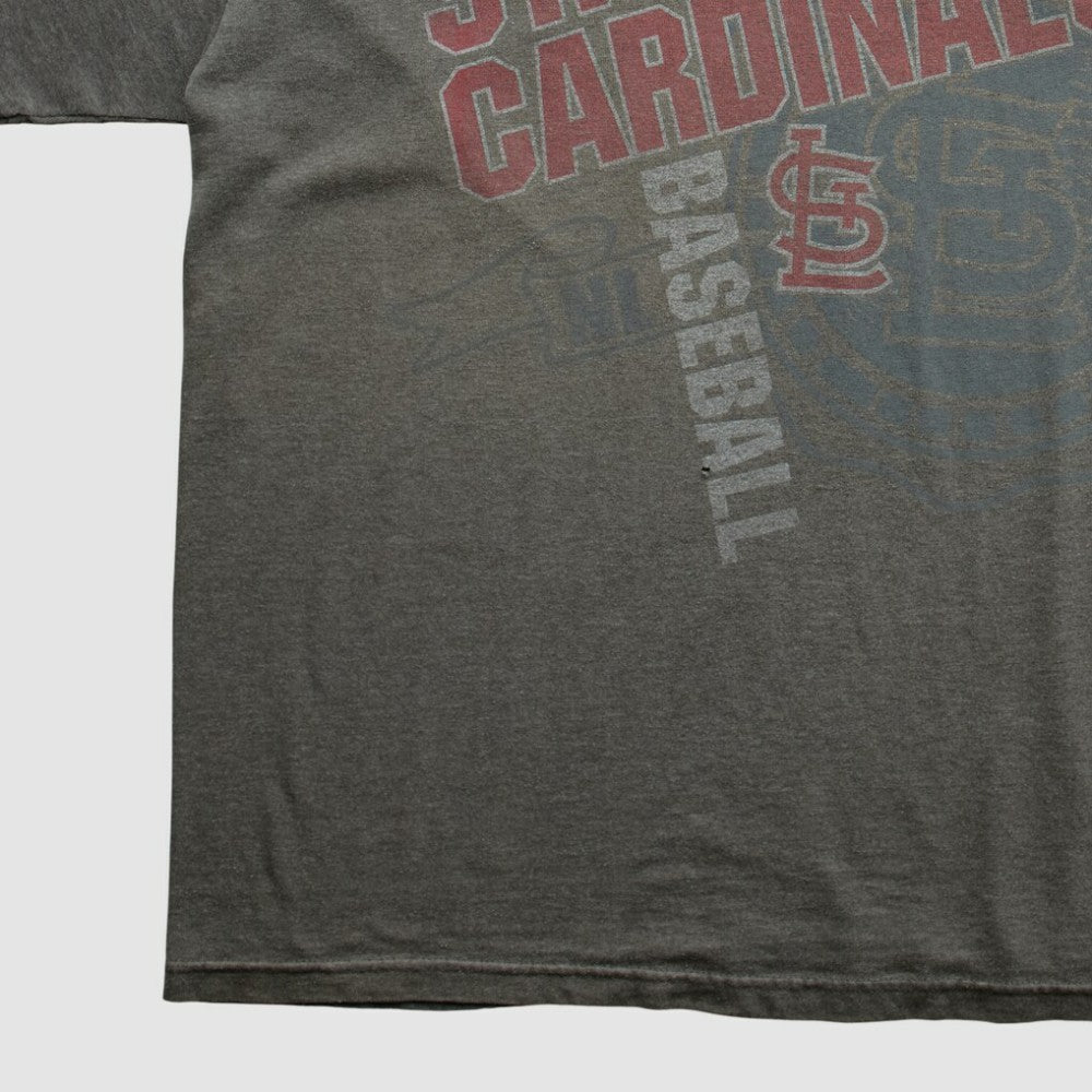 St. Louis Cardinals Genuine Merchandise 2010s T-shirt Gray Vintage