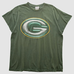 Green Bay Packers Reebok 2000s T-shirt - Green Vintage sale