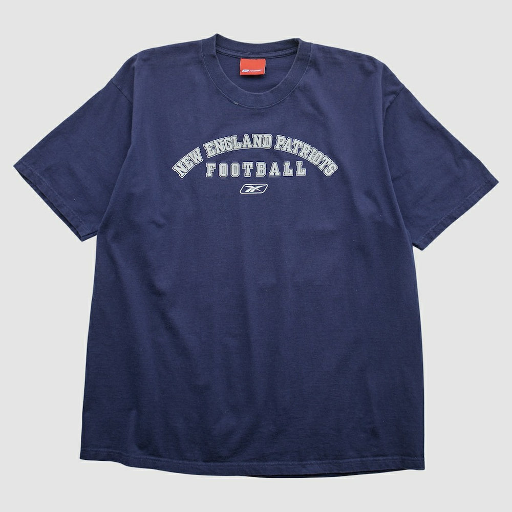 New England Patriots Reebok 2000s T-shirt - Navy Vintage online