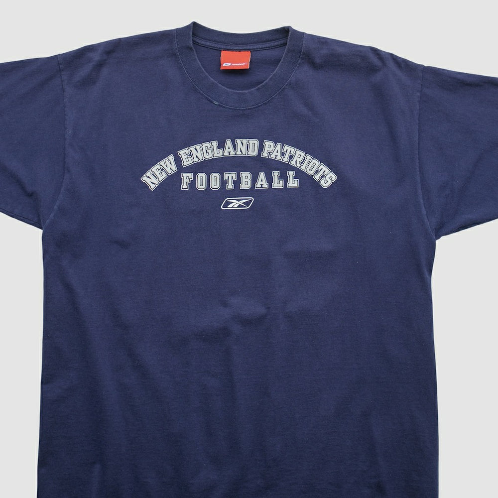 New England Patriots Reebok 2000s T-shirt - Navy Vintage online